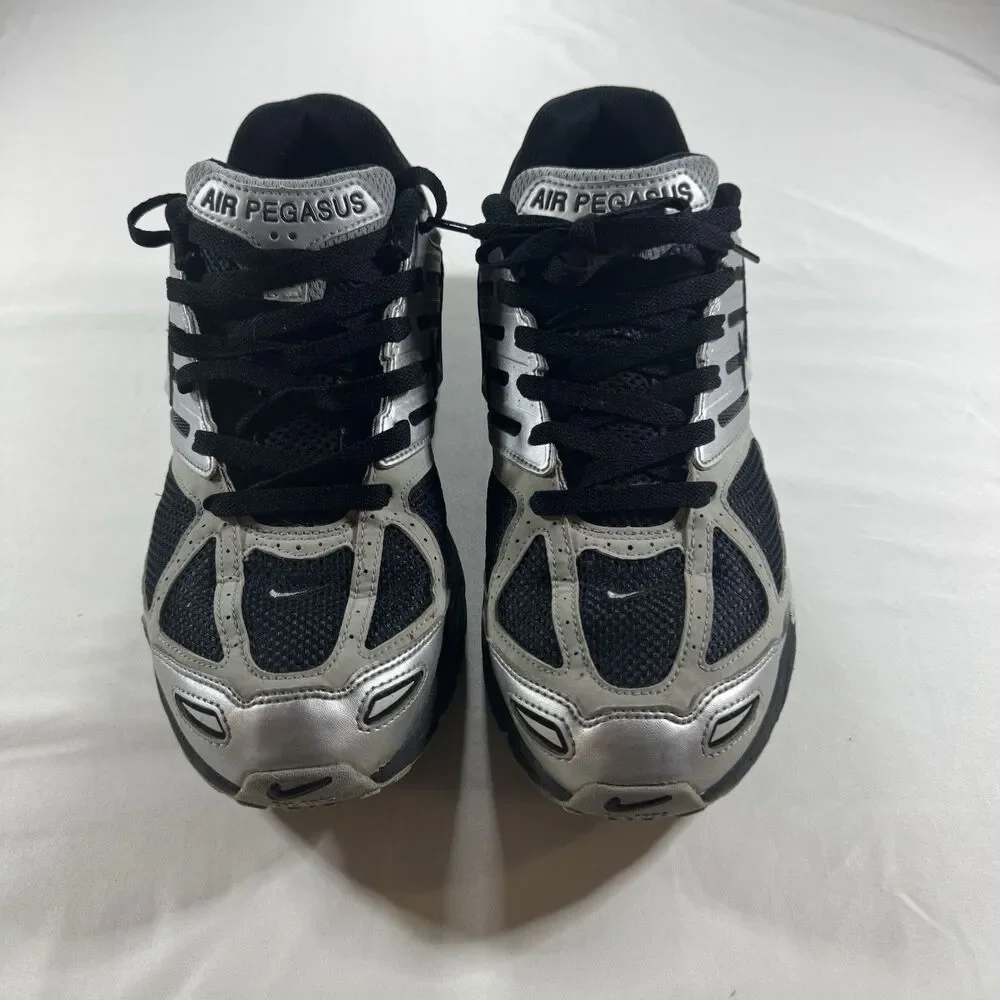 Size 12 - Nike Air Pegasus 2K5 Metallic Silver Black